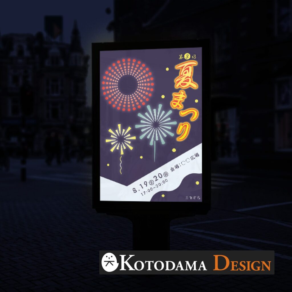 夏祭りポスター